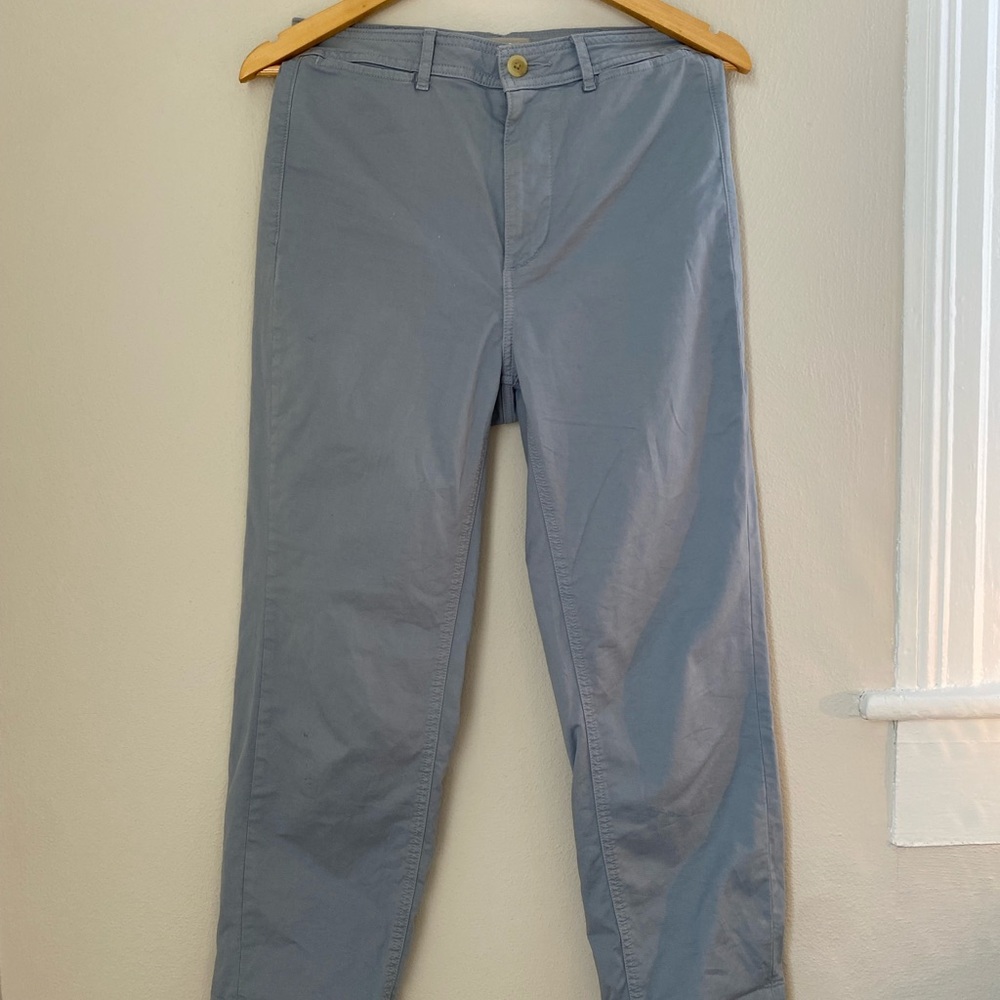 Everlane lightweight straight leg crop pants